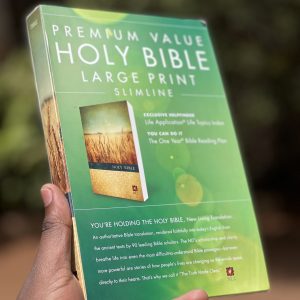 Premium Value Holy Bible Large Print Slimline NLT