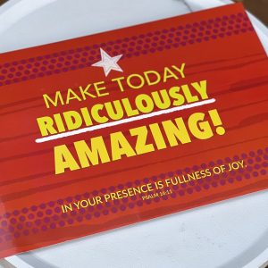 Small Poster – Make Today Ridiculously Amazing